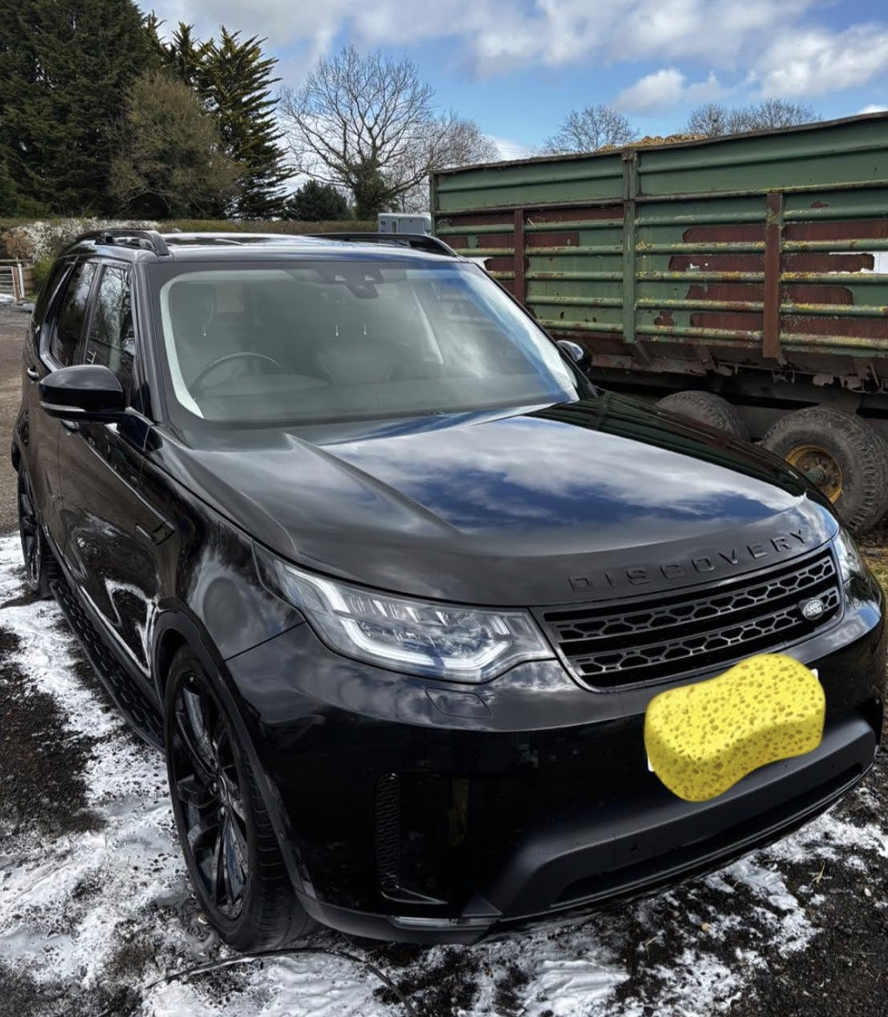Range Rover decontamination wash